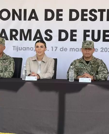 Sedena destruye m�s de 1,700 armas en Tijuana; 70% proven�an de Estados Unidos