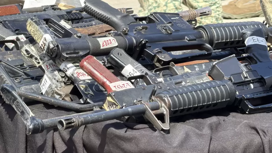 Sedena destruye m�s de 1,700 armas en Tijuana; 70% proven�an de Estados Unidos