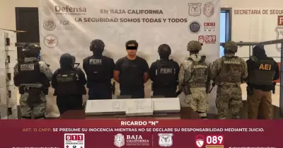 Operativo "C�ndor II" deja un detenido y aseguramiento de armas en Tecate