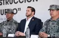 Asiste Ismael Burgue�o a ceremonia de destrucci�n de armas de fuego en las instalaciones del Cuartel Morelos