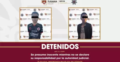 Presuntos responsables de secuestro en Tijuana
