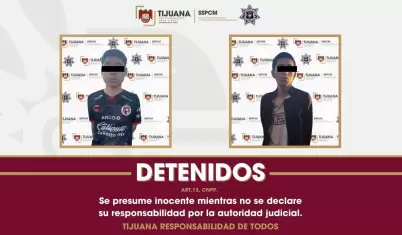 Presuntos responsables de secuestro en Tijuana