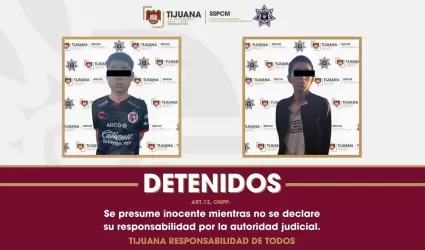 Presuntos responsables de secuestro en Tijuana