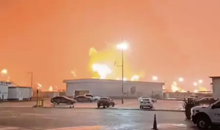 Incendio en refiner�a Olmeca, Dos Bocas