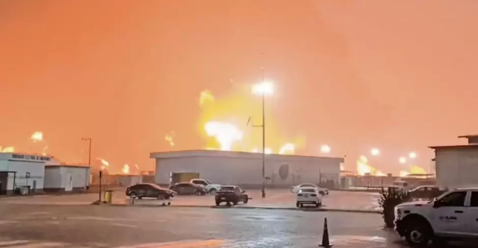 Incendio en refiner�a Olmeca, Dos Bocas