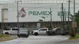 Un incendio se registr� en el l�mite exterior de la Refiner�a Olmeca en Dos Boca