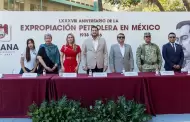 Encabeza Ismael Burgue�o Ruiz ceremonia conmemorativa por el 88 Aniversario de la Expropiaci�n Petrolera