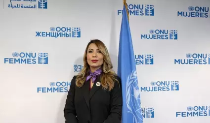 CEJUM Baja California comparte modelo de justicia ante ONU Mujeres