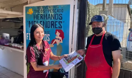 Ofrecen material y orientaci�n a establecimientos de Tijuana dedicados a la vent