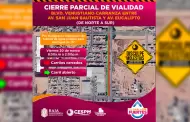 Anuncia CESPM cierre parcial en el Blvd. Venustiano Carranza por obras hidr�ulicas