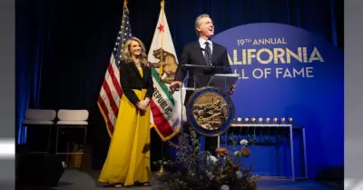 Gobernador Newsom y Siebel Newsom