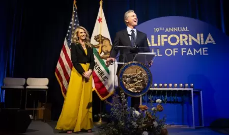 Gobernador Newsom y Siebel Newsom