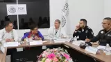 Reuni�n con personal de la subsede de la FGR en Manzanillo, Colima