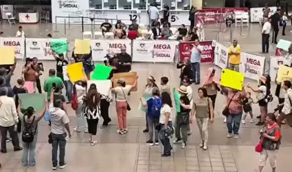 Manifestaci�n de vecinos de Santa Fe