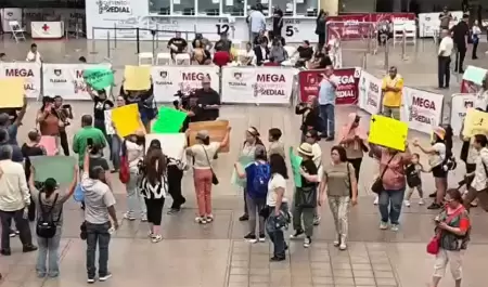 Manifestaci�n de vecinos de Santa Fe
