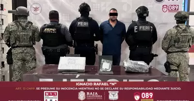 Hombre armado detenido tras denuncia an�nima en Tijuana