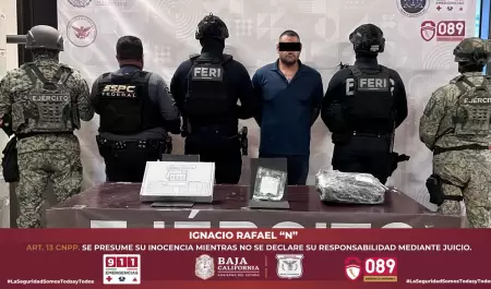 Hombre armado detenido tras denuncia an�nima en Tijuana