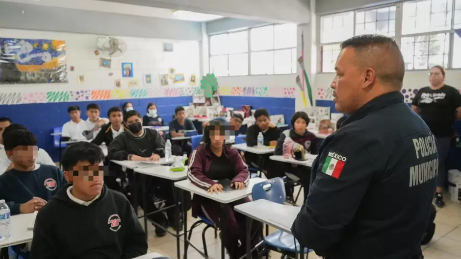 Refuerza SSPCM la seguridad en planteles educativos de Tijuana
