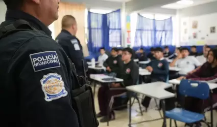 Refuerza SSPCM la seguridad en planteles educativos de Tijuana