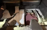 Agentes de la CBP de San Ysidro encuentran a una persona escondida en el tanque de gasolina de un veh�culo