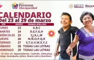 En Baja California, el registro para la Pensi�n para Personas con Discapacidad se realiza del 23 al 29 de marzo