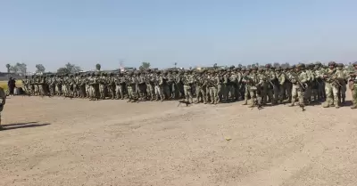 Arriban 200 efectivos v�a a�rea y 100 v�a terrestres del Ej�rcito Mexicano, en e