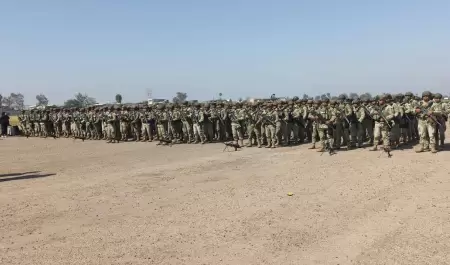 Arriban 200 efectivos v�a a�rea y 100 v�a terrestres del Ej�rcito Mexicano, en e