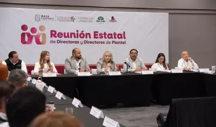 COBACH BC refuerza estrategias educativas en beneficio de m�s de 40 mil estudian