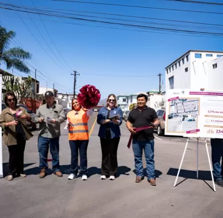 Rehabilitaci�n de calles en Ecolomas