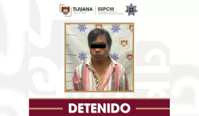 Detienen a hombre por agredir a su esposa en Tijuana