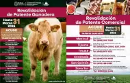 Invita gobierno del estado de Baja California a renovar patente ganadera y comercial