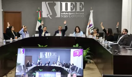 Celebra consejo general del IEEBC su 3� sesi�n ordinaria