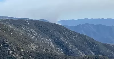 Alcanza 90% de control incendio "Mesa El Barreal" en San Quint�n y Ensenada