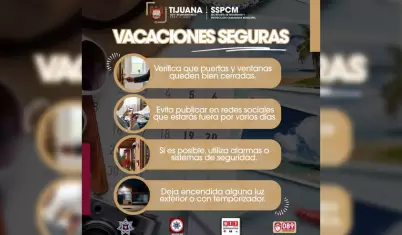 SSPCM emite recomendaciones para prevenir robos a vivienda durante Semana Santa 