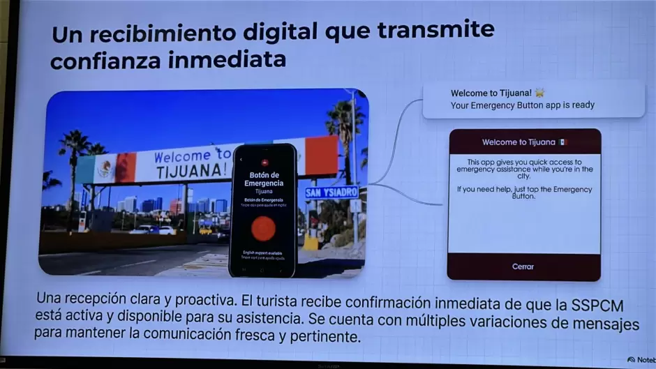 Lanzan App bilingüe de seguridad para turismo en Tijuana
