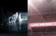 VIDEO Lionel Messi tendr� una tribuna nombrada en su honor