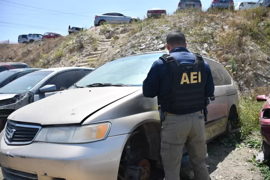 Recupera FGE 19 veh�culos con reporte de robo en Tijuana durante marzo