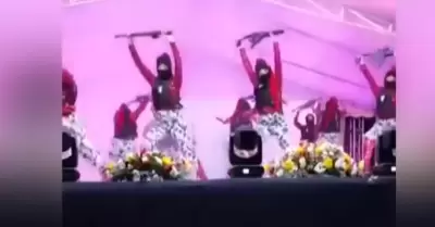 Alumnos fingen ser sicarios durante baile escolar