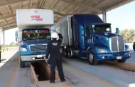 Verifica SICT peso y dimensiones del transporte de carga en la carretera San Luis R�o Colorado - Mexicali