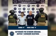 Captura FGE a pareja presuntamente vinculada a "c�rtel inmobiliario" en Tijuana
