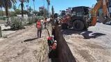 Reposici�n de red de alcantarillado pluvial en la Segunda Secci�n