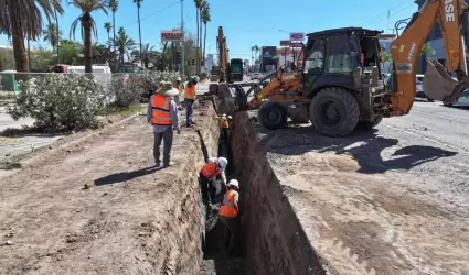Reposici�n de red de alcantarillado pluvial en la Segunda Secci�n
