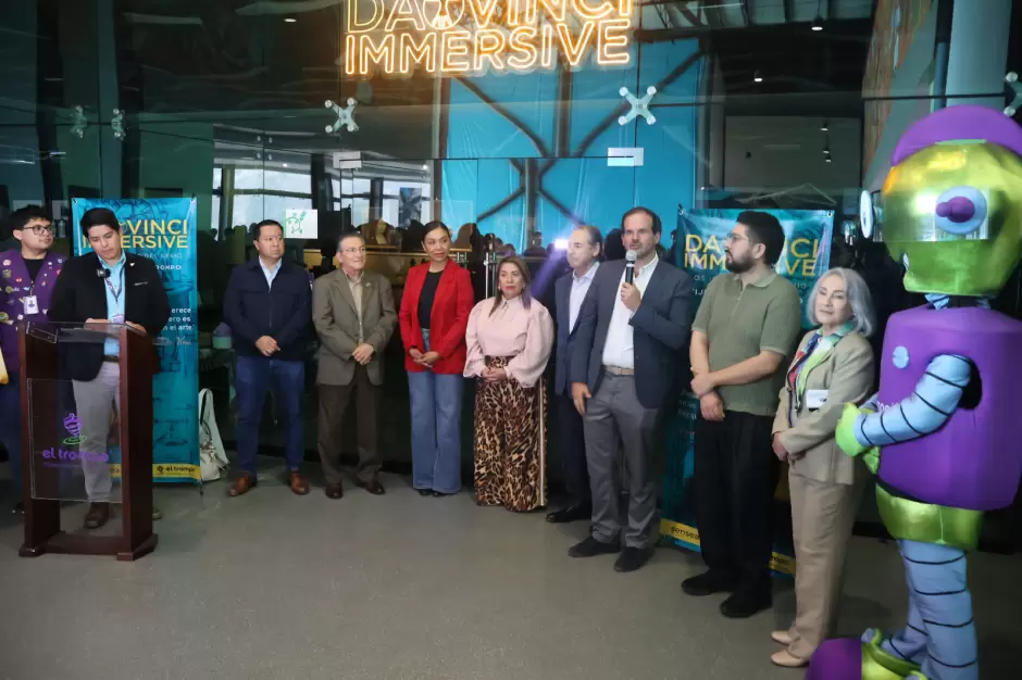 "Da Vinci Immersive" en Tijuana con experiencia multisensorial
