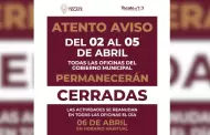 Gobierno de Tecate suspender� labores administrativas por Semana Santa