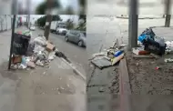 Reportan acumulaci�n de basura en dos puntos del bulevar D�az Ordaz