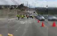 Fuga de agua provoc� cierre de carriles en bulevar Cucapah y suspensi�n del servicio