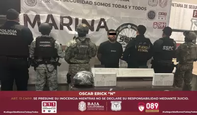 Aseguran armas en Los Valles durante operativo; hay un detenido