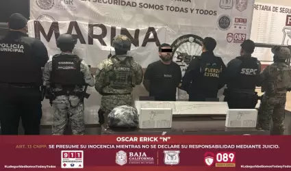 Aseguran armas en Los Valles durante operativo; hay un detenido