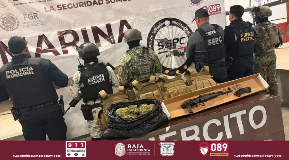 Aseguran armas en Los Valles durante operativo; hay un detenido