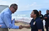 Reconoce CEDHBC a salvavidas de Bomberos Tijuana que rescataron a 4 personas del mar de
Playas de Tijuana